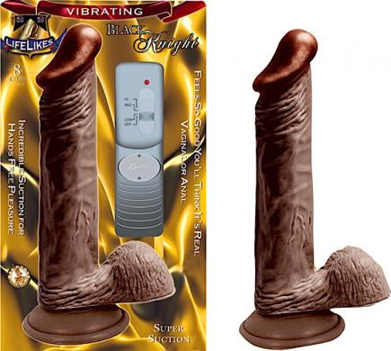 Lifelikes Vibrating Black Knight(D0102H7HCRU.)