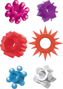 Pleasure Stars Jelly Cock Rings