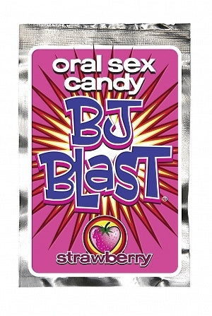 BJ Blast Oral Sex Candy Strawberry(D0102H7R4FV.)