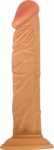 All American Whopper Vibrating 8In Flesh