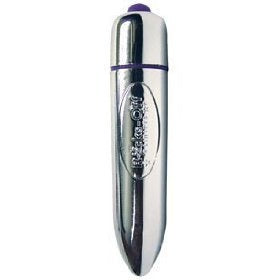 Ro-80Mm Bullet Massager (Silver/Chrome)
