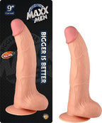 Maxx Men 9In. Curved Dong (Ivory)