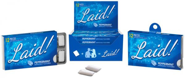 Laid Gum 12Pk Display