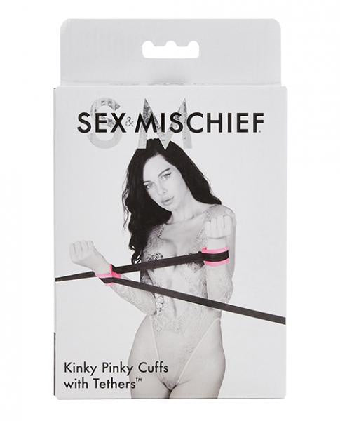 (D) Sex & Mischief Kinky Pink Cuffs
