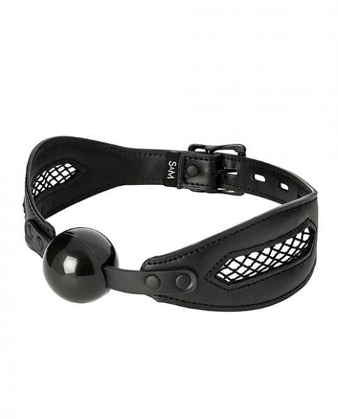 Sex amp Mischief Fishnet Ball Gag BlackD0102HE96AG