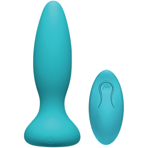 APlay Vibe Adventurous Anal Plug With Remote TealD0102HE99VG