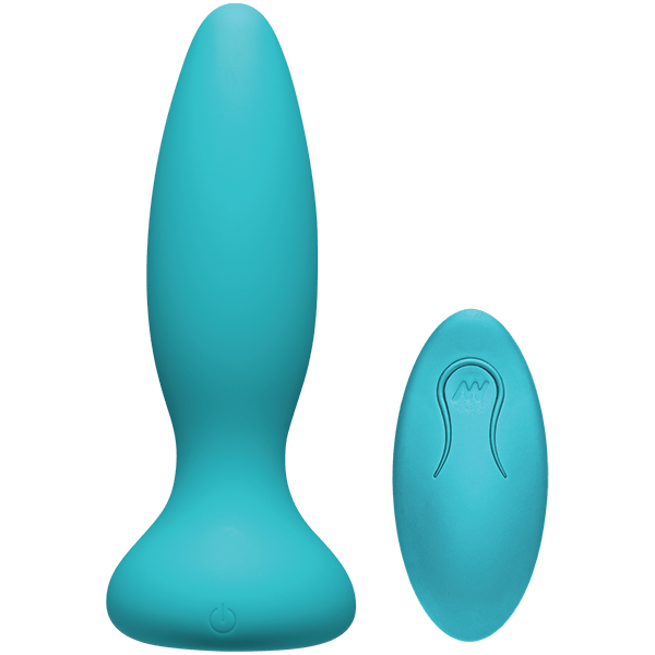 APlay Vibe Adventurous Anal Plug With Remote TealD0102HE99VG