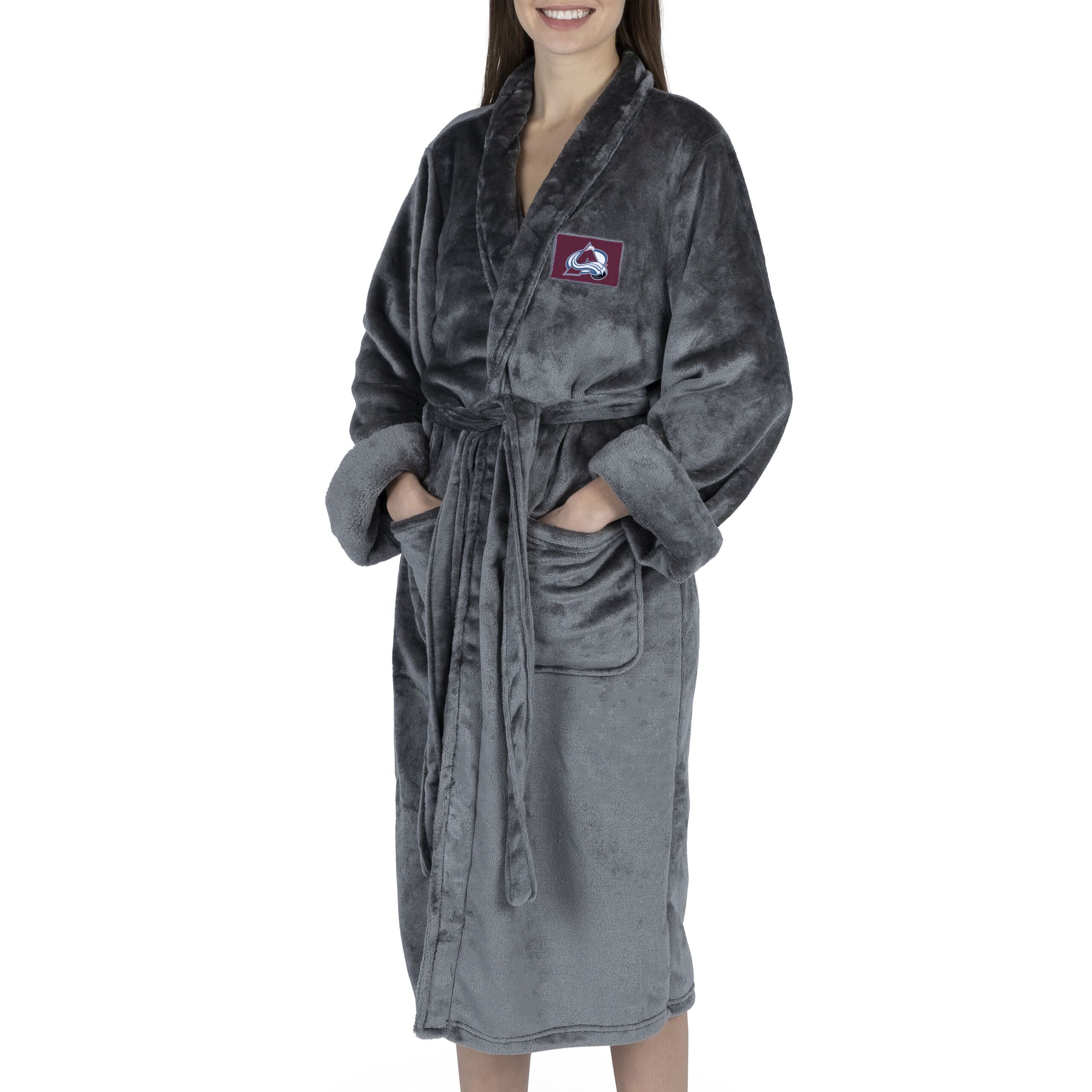 NHL Colorado Avalanche Silk Touch Robe Small/Medium