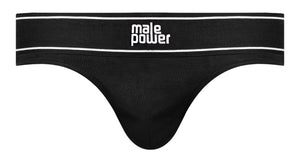 Modal Rib Bong Thong  Xlarge  Black