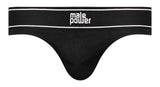 Modal Rib Bong Thong  Xlarge  Black