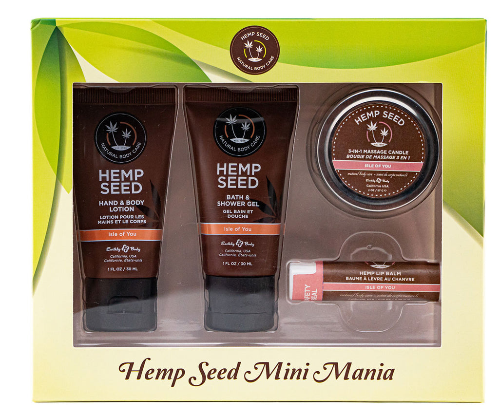 Hemp Seed Mini Mania Travel Set  Isle of You