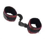 Calexotics Scandal Control Cuffs - Luxury Bondage Handcuffs - Bdsm Toys For Couples - Red