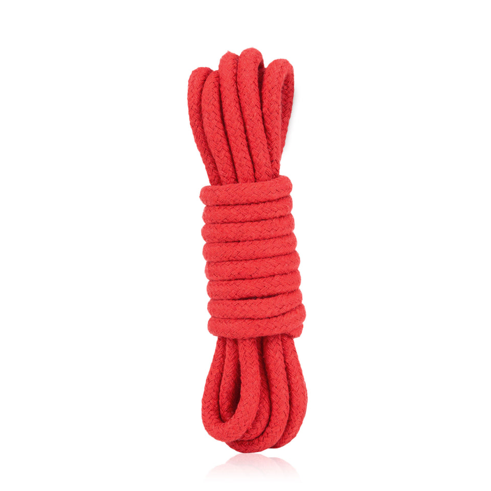 Lux Fetish Bondage Rope Red