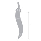 Gl?s Glass Naturals Chilli Pepper Dildo