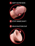 King Cock Triple Density 6In W/Swing Bal