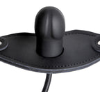 Silencer Inflatable Locking Penis Gag - Black