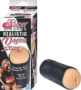 Super Stroker Realistic Vagina (White)