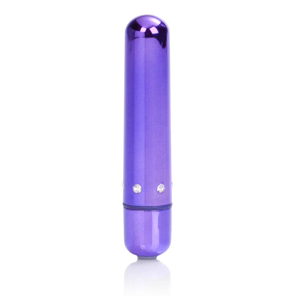 California Exotic Novelties Crystal High Intensity Bullet 2, Purple