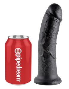 King Cock 8Inch Cock  Black