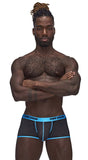 Casanova Uplift Mini Shorts - Xl - Black/Blue