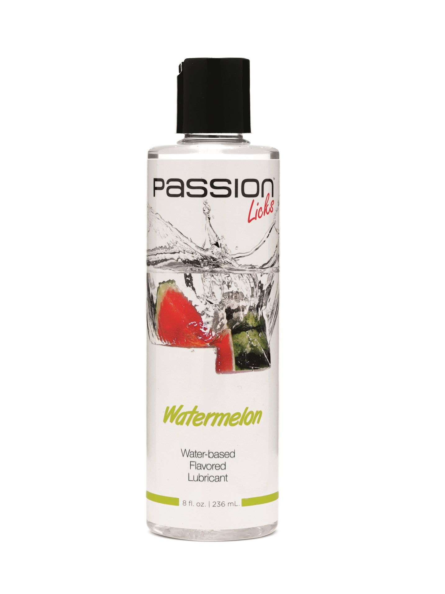 Passsion Licks Watermelon Water Based Flavored Lubricant 8 Fl Oz  236 ml