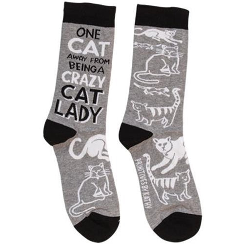 Crazy Cat Lady Socks