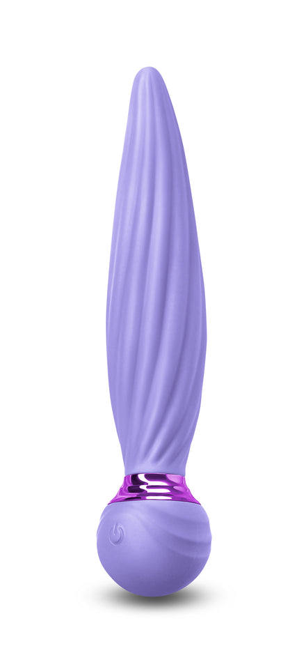 Ns Novelties - Sugar Pop - Twist - Gyrating Shaft, Rechargeable Vibrator - Purple