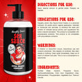 Naughty Janes Sex Sauce Extra Creamy Lubricant 16 Oz