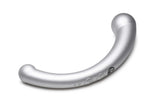10X Vibra-Crescent Silicone Dual Ended Dildo -  Silver