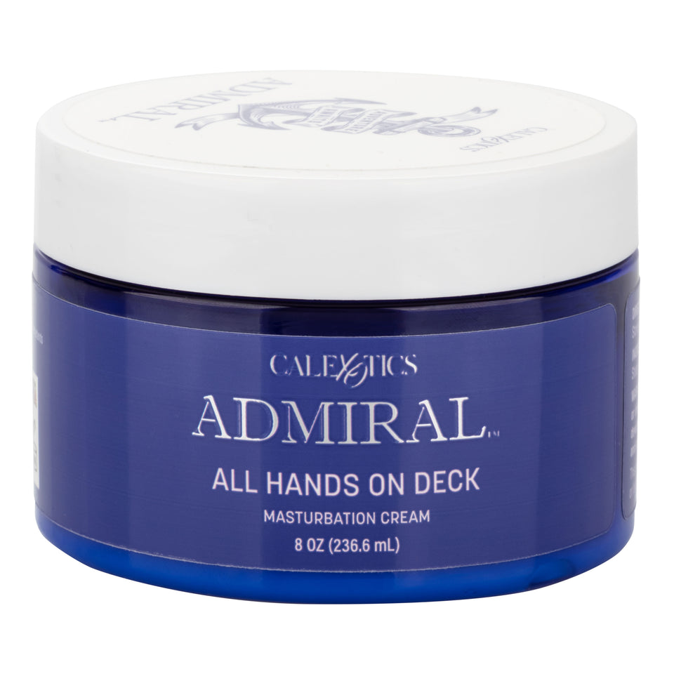 Admiral All Hands On Deck Masturbation Cream 8 Oz