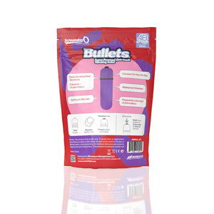 Screaming O 4B - Bullet - Super Powered One Touch  Vibrating Bullet - Grape