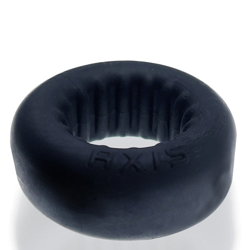 Axis - Rib Griphold Cockring - Black Ice