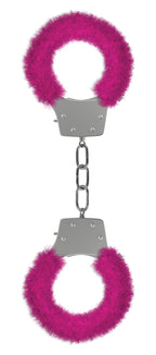 Pleasure Handcuffs Furry Pink