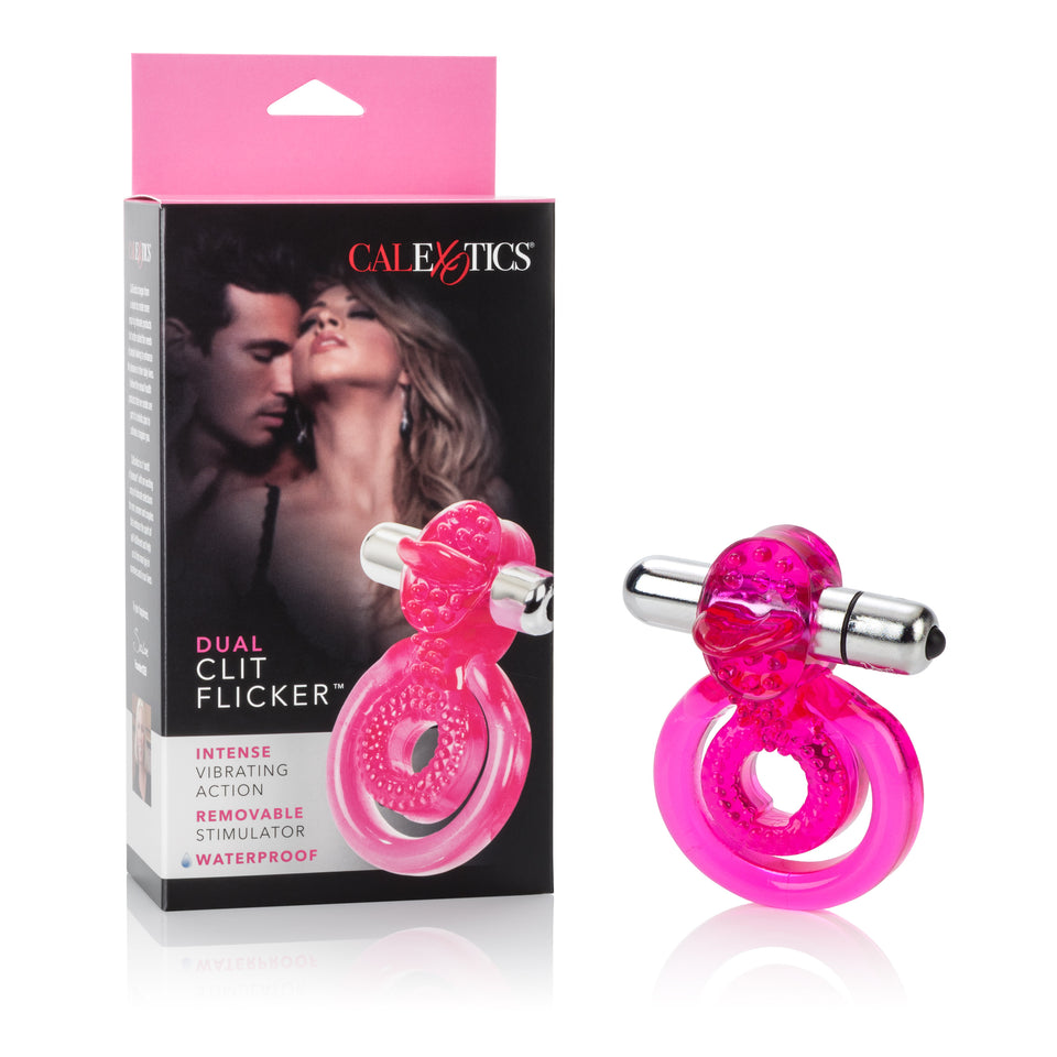 Calexotics Dual Clit Flicker Cock Ring