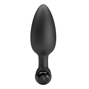 Pretty Love Vibra Butt Plug Ii - Black