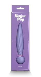 Ns Novelties - Sugar Pop - Twist - Gyrating Shaft, Rechargeable Vibrator - Purple