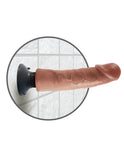 King Cock 9In Vib Cock Tan