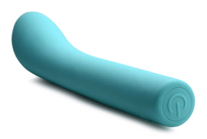 5 Star 9X Come-Hither G-Spot Silicone Vibrator -  Teal