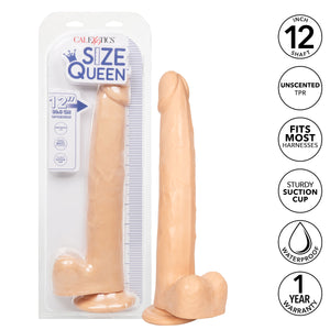 Size Queen 12In Ivory