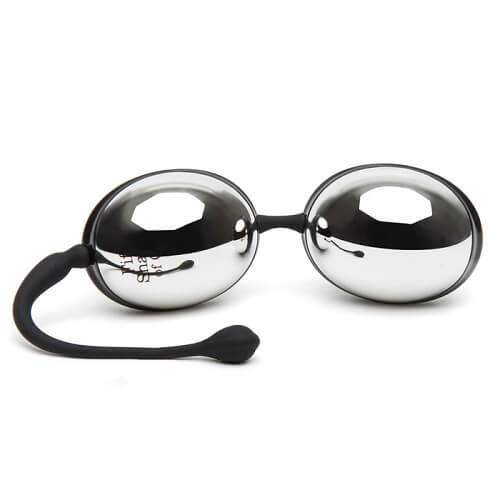 Fifty Shades Inner Goddess Silver Jingle Balls