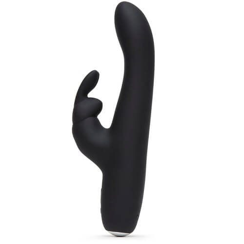 Fifty Shades Of Grey Greedy Girl Rechargeable Slimline Rabbit Vibrator