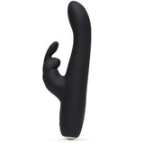 Fifty Shades Of Grey Greedy Girl Rechargeable Slimline Rabbit Vibrator