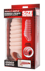 Size Matters Really Ample Ribbed Penis Enhancer