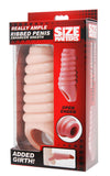 Size Matters Really Ample Ribbed Penis Enhancer