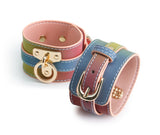Spectra Bondage Wrist Cuffs Rainbow