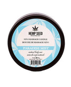 Hemp Seed 3-in-1 Massage Candle - Paradise Mist 6 Oz