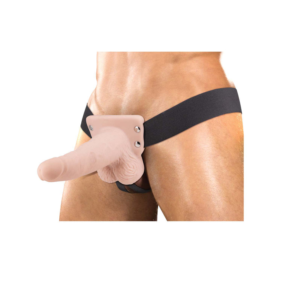 Erection Assist Hollow Strap-On Vib 6 Wh