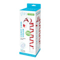 Candy Cane Dream 7.5 Glass Dildo