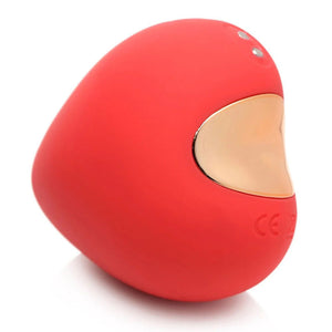 Shegasm 10X Heart Desire Silicone Suction Clit  Stimulator - Red