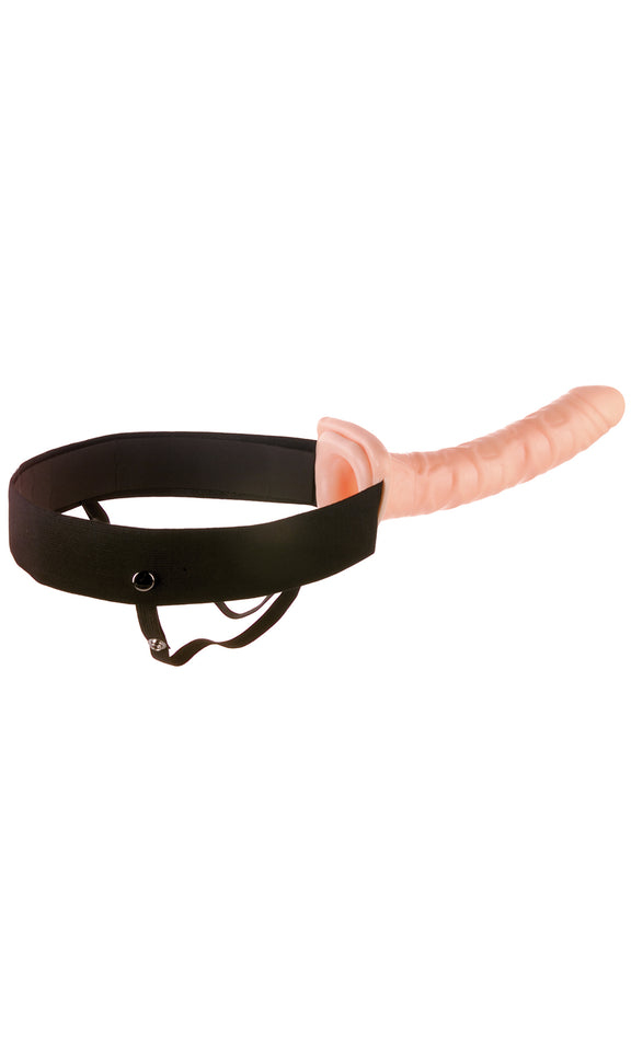 Fetish Fantasy Series 10 Inch Hollow Strapon   Flesh